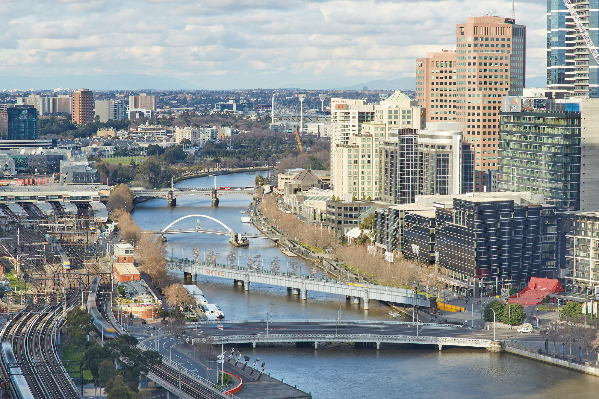 Punthill Northbank Aparthotel Melbourne Kültér fotó